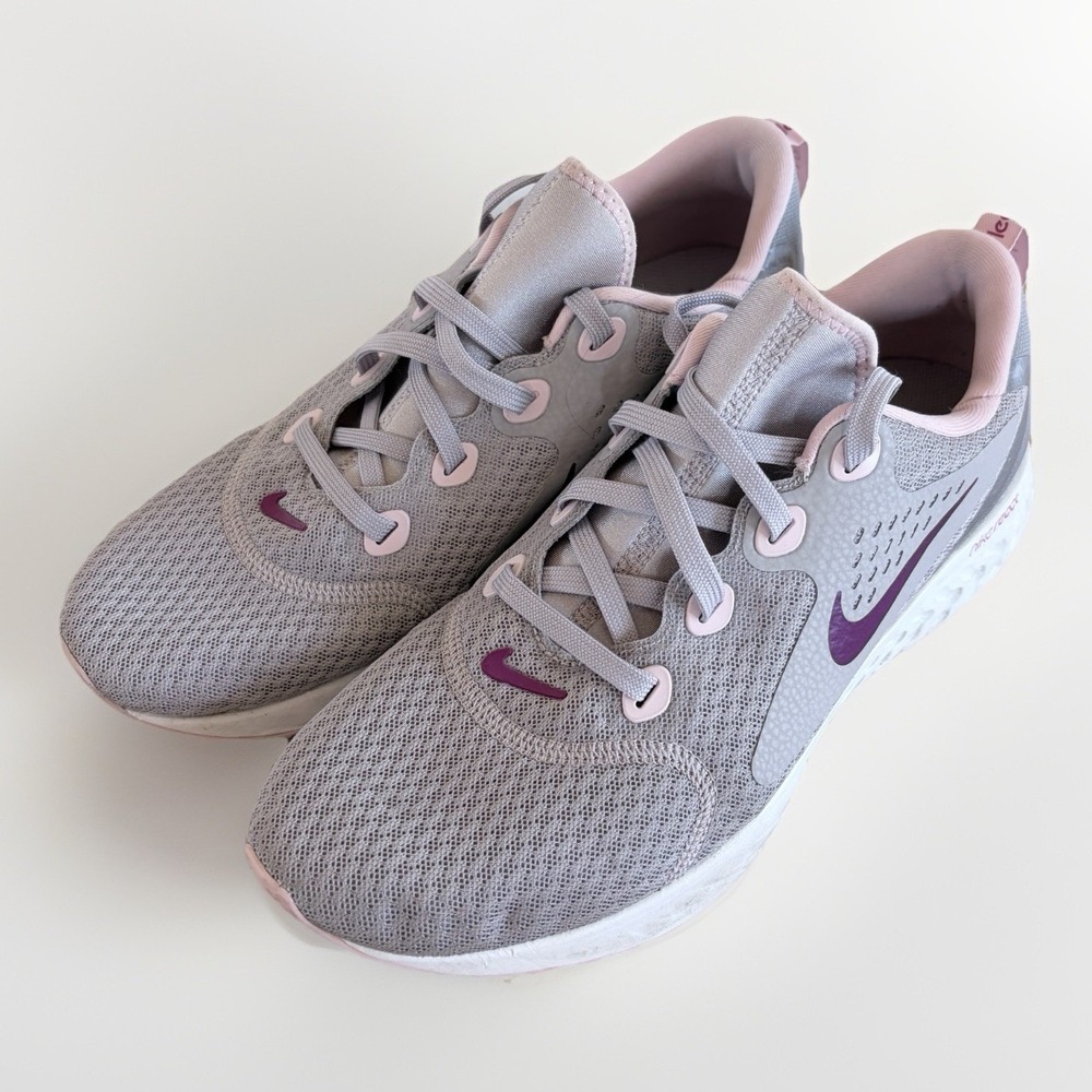 Nike Legend React Running Shoes Grey BV6134-001 Womens Sz 11 Walking Athletic